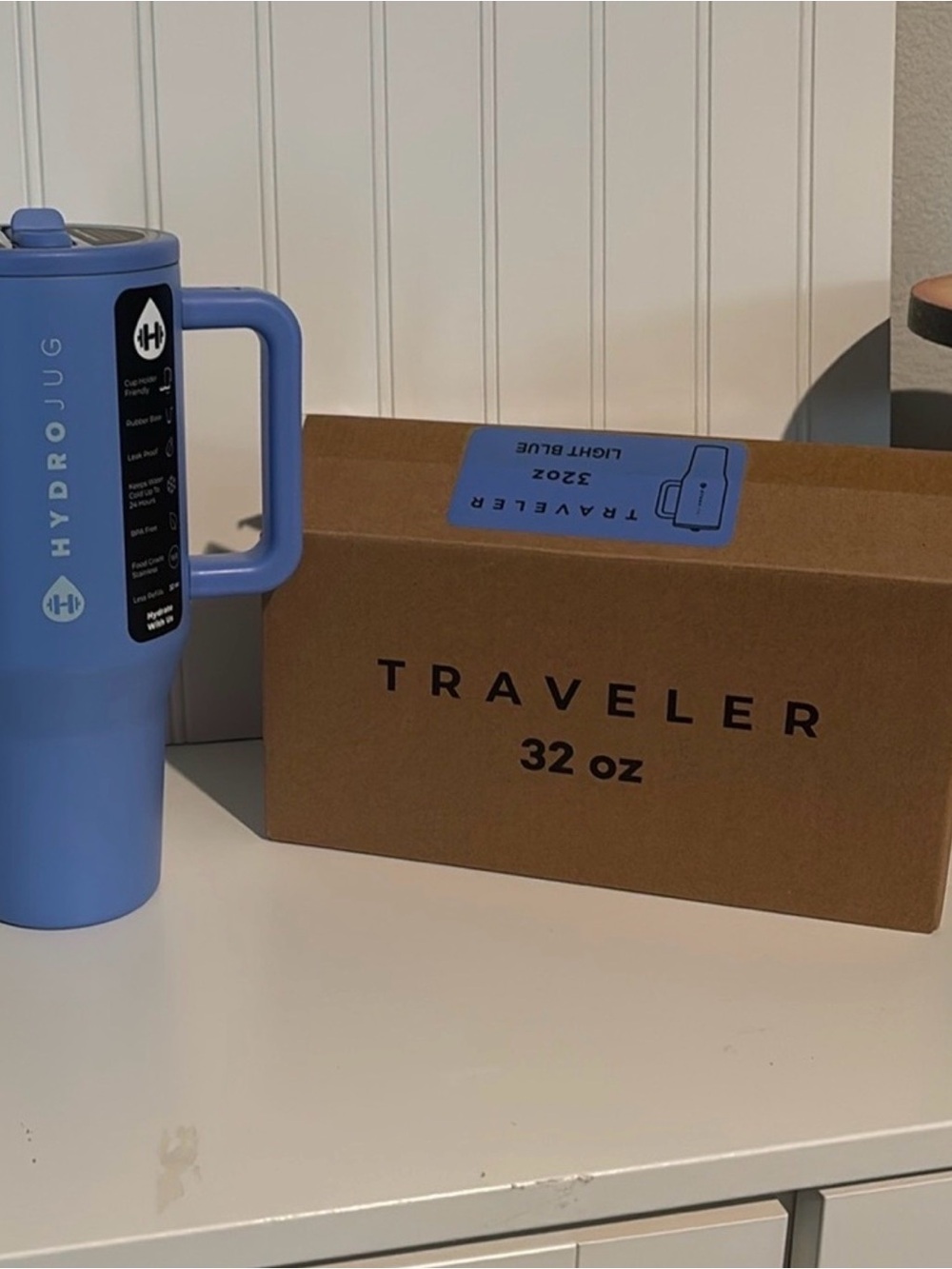 Poshmark Blue H2o 32 Oz Bottle BOX NOT INCLUDED NEW Proceeds Greater 
Final Sale